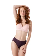 Dámské kalhotky Simple classic dark plum - JULIMEX