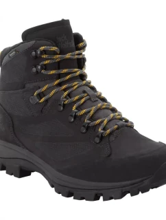 Pánské trekové boty Jack Wolfskin REBELLION TEXAPORE MID M phantom / burly yellow XT (4051171_6357)