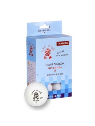 SMJ Silver Star pingpongový míček 6 ks 8331 SMJ Silver Star pingpongový míček 6 ks 8331