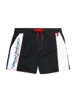 Pánská koupací kraťasy 00SXLI 0PCAI E0013 černá/bílá - Diesel Pánská koupací kraťasy 00SXLI 0PCAI E0013 černá/bílá - Diesel