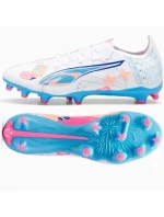 Pánské sportovní fotbal boty Ultra 5 Match Vol.Up FG/MG M 108064-01 Bílá mix - Puma