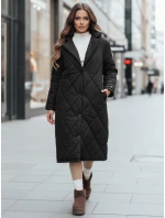 Dámská zimní bunda WARMISSA prošívaná černá FashionStreet TY4916z Dámská zimní bunda WARMISSA prošívaná černá FashionStreet TY4916z