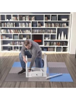 Multipack One Fitness puzzle podložka MP10 modrošedá 9 dílků 10 mm