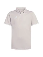Dětské tričko adidas Entrada 26 Polo světle šedé JZ6628