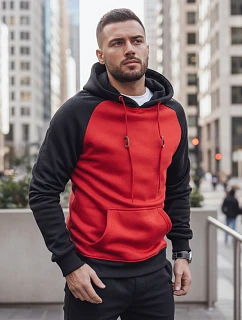 FashionStreet červená pánská mikina BX5491