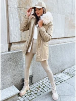 Dámská zimní bunda parka GARNET béžová FashionStreet TY3946
