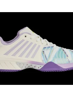 Dámská sportovní obuv K-Swiss Express Light 3 Padel tenisky white/purple (98900-182-M)