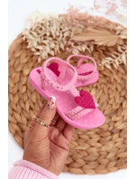 Dětské sandálky srdcem 81997 Ipanema My First Baby růžové