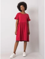 Šaty RV SK 5576.04 tmavě červená