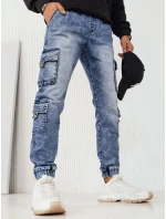 Pánské bojové kalhoty modré FashionStreet UX4229