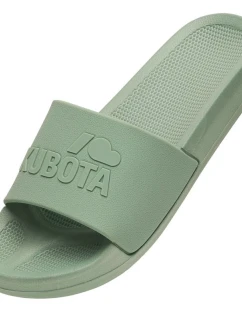 Žabky do bazénu Kubota basic plain pastelově zelené K25SS-101-001-17-1