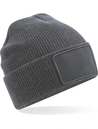 Beechfield B 540 Pletená čepice Thinsulate™ Patch 53.0540 graphite grey Beechfield B 540 Pletená čepice Thinsulate™ Patch 53.0540 graphite grey