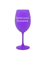 Personalizovaná sklenice - budoucí paní