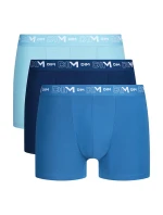 Pánské boxerky 3 ks DIM COTTON STRETCH BOXER 3x - DIM - světle modrá