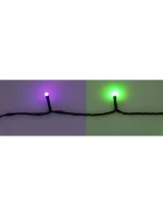 VÁNOČNÍ STROM SVĚTLA SVĚTELNÝ ŘETĚZ 96 VEDL RGB S DÁLKOVÝM OVLÁDÁNÍM