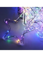 Světelné závěsy na vánoční stromek 200x200 CM 415LED STARS MULTIKOLOR Světelné závěsy na vánoční stromek 200x200 CM 415LED STARS MULTIKOLOR