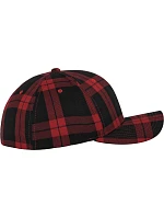 Flexfit 6197 6 panelová kšiltovka "Tartan Plaid" 55.6197 black/red Flexfit 6197 6 panelová kšiltovka "Tartan Plaid" 55.6197 black/red