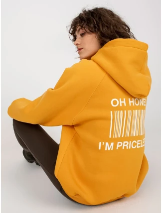 Mikina EM BL 622.60 tmavě žlutá