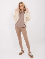 Bunda IF KR G230111.97P světle béžová Bunda IF KR G230111.97P světle béžová