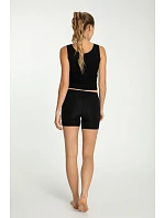 Dámské kalhotky Cotton Mood Shorts černé - Julimex