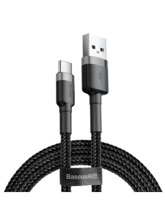 KABEL BASEUS USB NA USB-C BASEUS CAFULE 2A 2M (ŠEDÝ)