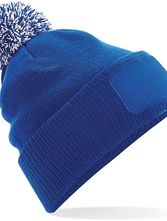 Beechfield B 443 Pletená čepice Snowstar® 53.0443 bright royal/off white