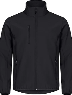 Clique Classic Softshell Jkt M Pánská 3-vrstvá softshellová bunda 67.0910 black