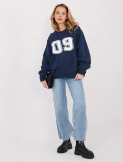 WT BL mikina A1267 1.66 tmavě modrá