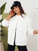 Dámská přechodová bunda QUESI ecru FashionStreet TY4293