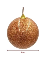 BEZPEČNOSTNÍ PLASTOVÁ CETKA 8CM SLÍDA ZLATÁ