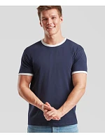Fruit of the Loom Ringer T Racerback tričko 16.1168 white/red