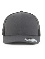 Flexfit 6606TNU 6 panelová kšiltovka "2-Tone Trucker" 55.06TU charcoal/black