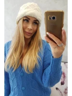 Fleecová čepice Roma Bis K235 ecru Fleecová čepice Roma Bis K235 ecru