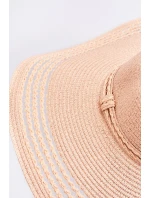 Obyčejný nastavitelný dámský klobouk růžový