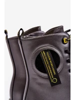 Dětské zateplené botky Trapery šedé Iomare Dětské zateplené botky Trapery šedé Iomare