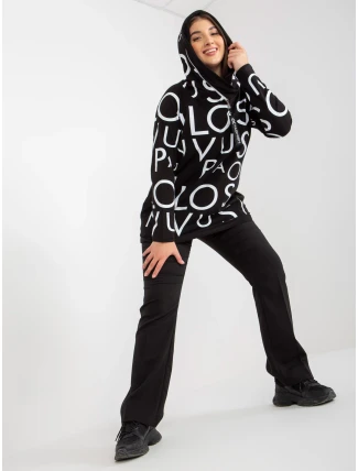 Dámská mikina RV BL 5056 1.95 černá Dámská mikina RV BL 5056 1.95 černá