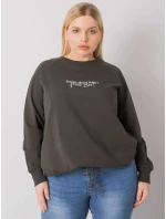 Mikina RV BL 7162.12P tmavá khaki