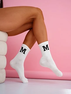 Dámské ponožky Písmeno M v pase 0200.229