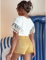 Dámské šortky SUNYLOOK žluté FashionStreet SY0370