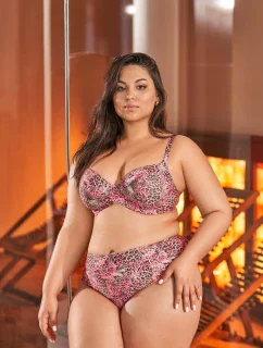 Měkká plavková podprsenka Ava SK 217 Pink