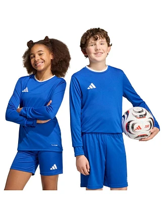 Adidas Entrada 26 Dětské tričko s dlouhým rukávem Blue KF5886