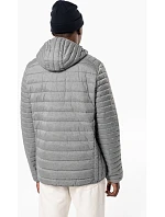 Kariban K 6110 Lehká pánská prošívaná bunda s kapucí 20.6110 marl dark grey Kariban K 6110 Lehká pánská prošívaná bunda s kapucí 20.6110 marl dark grey