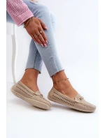 Dámské černé šněrovací mokasíny Rasirna