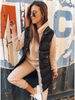 Dámská vesta WILLY černá FashionStreet TY2391 Dámská vesta WILLY černá FashionStreet TY2391