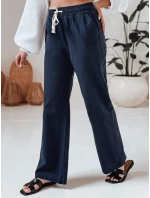 Dámské ležérní kalhoty s širokými nohavicemi BOHO DAY navy blue FashionStreet UY2649