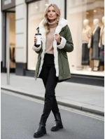 Dámská zimní bunda ARCTIC green FashionStreet TY4782z