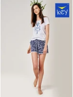 Pyžamo Key LNS 575 A24 cr/r S-XL dámské Pyžamo Key LNS 575 A24 cr/r S-XL dámské