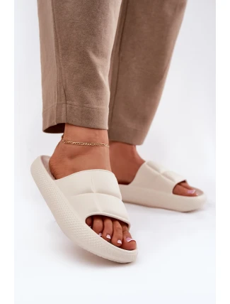 Pěnové Dámské Sandały LEE MAYA SLIDER WOMEN LOW 50251016 Béžové