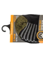 Skechers 3ks froté ponožek S102684-BLK Black 41-46 Skechers 3ks froté ponožek S102684-BLK Black 41-46