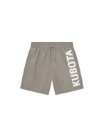 Pánské šedé plavecké šortky Kubota K25SS-204-003-22-1